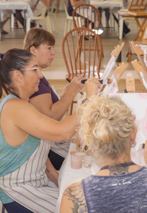Pilates, Paint and Prosecco Class