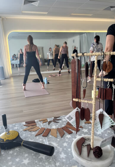 Pilates, Pendant and Tea