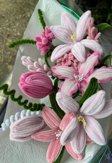 Pipe Cleaner Flower Workshop