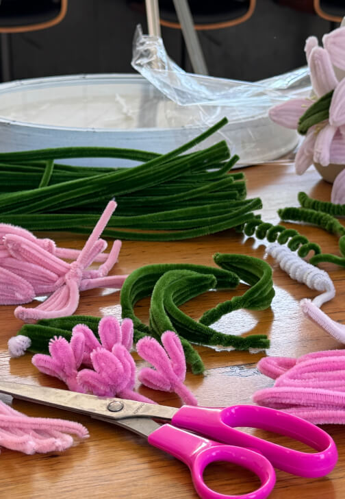 Pipe Cleaner Flower Workshop