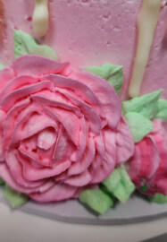 Piped Flower Drip Ombre Class Multiple Techniques