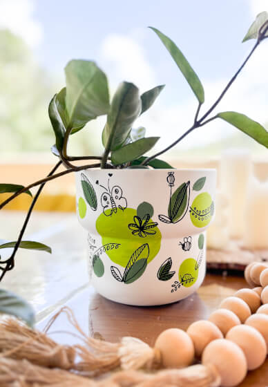 Plant Pot Painting Workshop