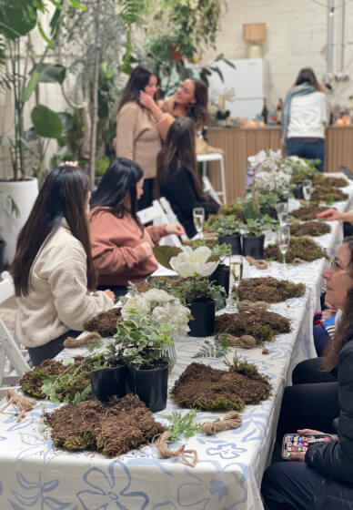 Plant Yoga Session and Kokedama Workshop