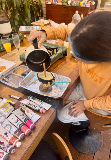 Plaster and Candle-Making Masterclass