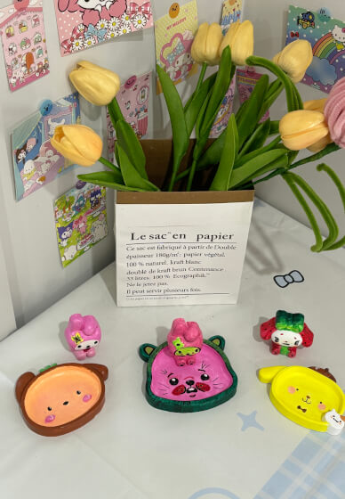 Plaster Figurine and Jewellery Plate Painting Workshop