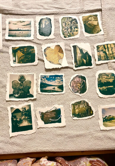 Polaroid Photo Emulsion Lift Workshop (ages 15-100yrs)