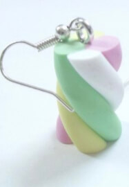 Polymer Clay Class: 4 Pairs Earrings