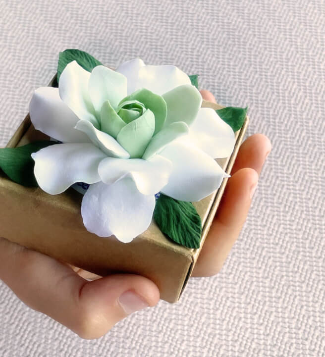 Polymer Clay Class: Realistic Gardenia