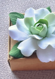 Polymer Clay Class: Realistic Gardenia