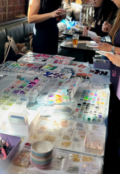 Polymer Clay Earring Workshop for Hens Parties