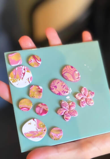 Polymer Clay Earring Workshop for Hens Parties