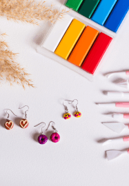 Polymer Clay Earrings Workshop