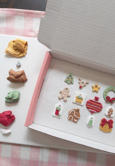 Polymer Clay Hoop Charms Workshop