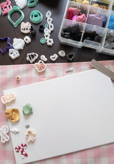 Polymer Clay Hoop Charms Workshop