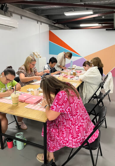 Polymer Clay Hoop Charms Workshop