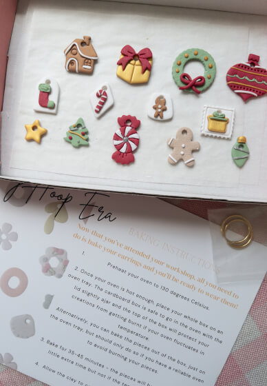 Polymer Clay Hoop Charms Workshop