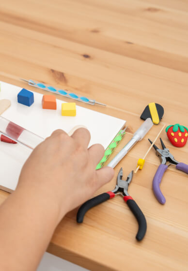 Polymer Clay Miniature Charms Workshop