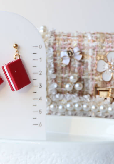 Polymer Clay Workshop: Create Your Own Mini Book Earrings