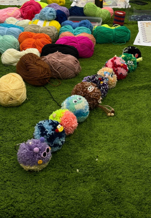 PomPom Monster Charm Class