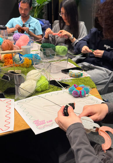 PomPom Monster Charm Class