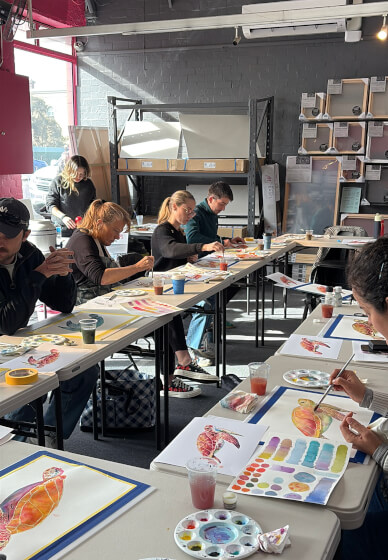 Portrait Painting in Watercolour Workshop
