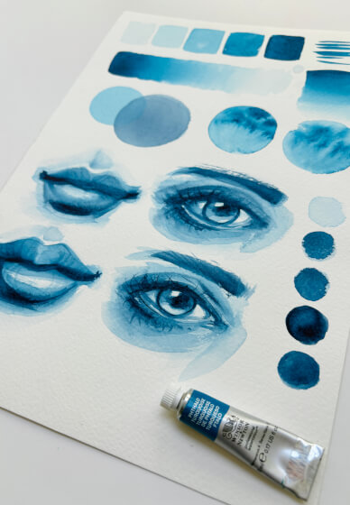 Portrait Painting in Watercolour Workshop