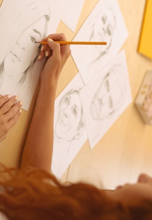 Portraiture Drawing Course with Life Models