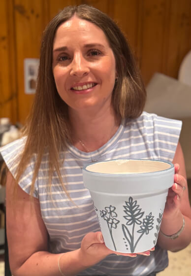 Pot Painting Party for Teens or Adults