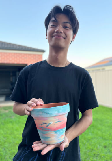 Pot Painting Party for Teens or Adults