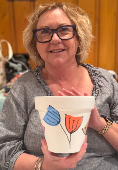Pot Painting Party for Teens or Adults