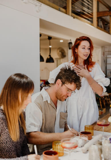 Pottery and Mulled Wine Workshop
