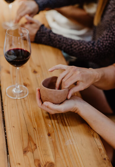 Pottery and Mulled Wine Workshop