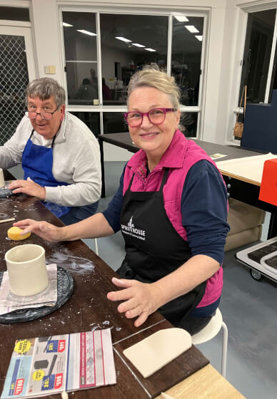 Pottery and Prosecco Keep Cup Workshop