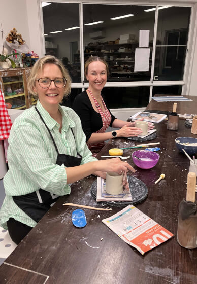 Pottery and Prosecco Keep Cup Workshop