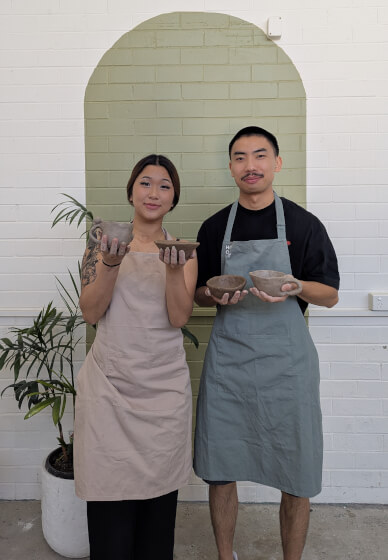 Pottery and Sip Class: Handmade Ceramic Mugs and Vases