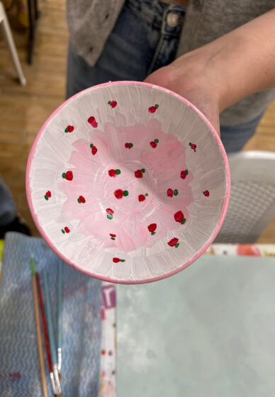 Pottery Glaze Painting Class with Kiln Firing
