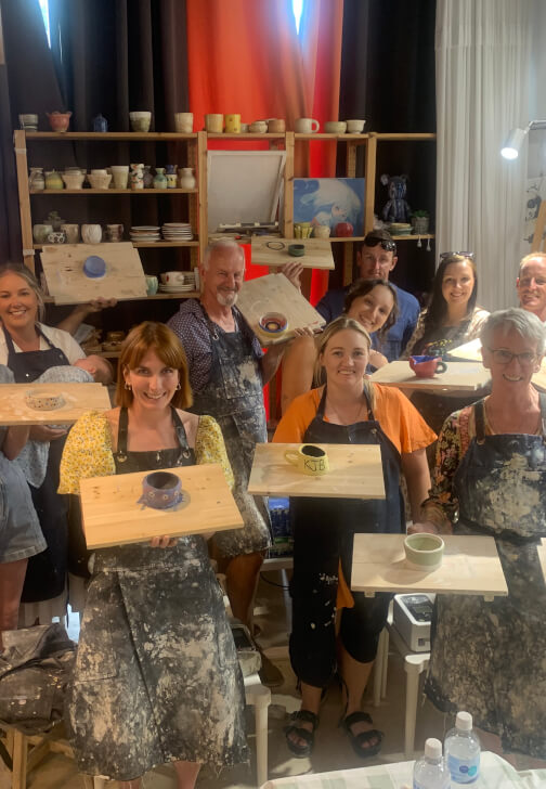 Pottery Wheel Throwing Class for Beginners