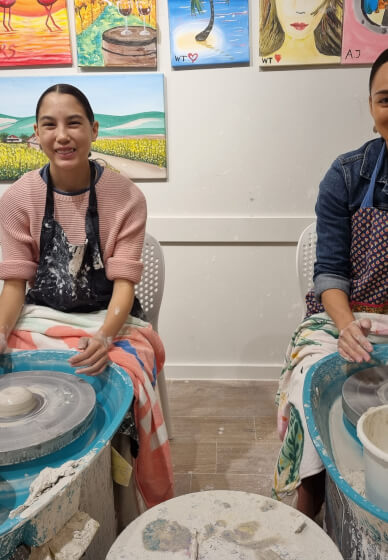 Pottery Wheel Throwing Class for Beginners: Brisbane