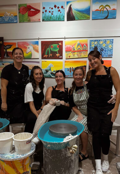 Pottery Wheel Throwing Class for Beginners: Brisbane