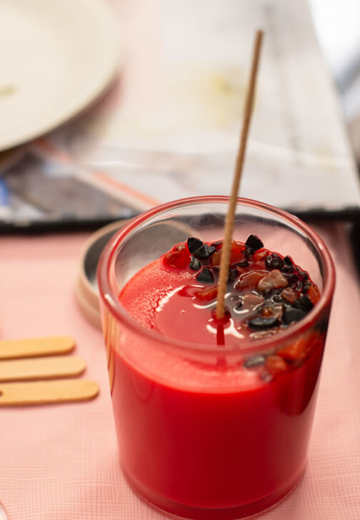 Pour and Sip Candle Making Workshop