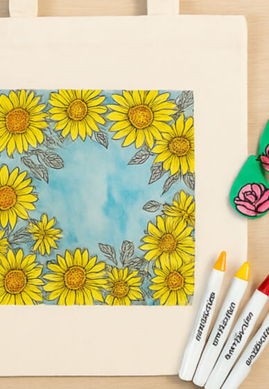 Premium One-on-One Sublimation Workshop – Mixed Media Tote Bag