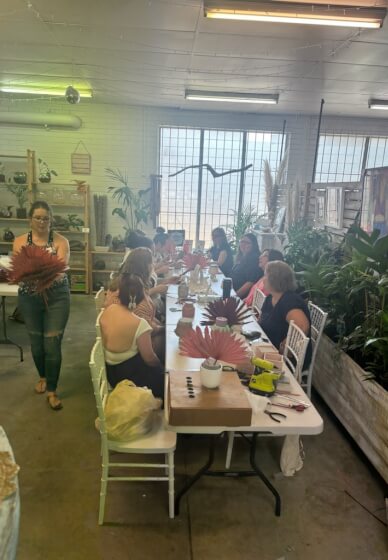 Preserved Flower Arrangement Workshop for Kids and Teens