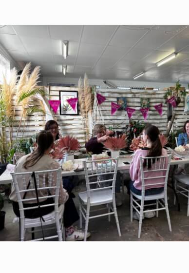Preserved Flower Book Vase Workshop