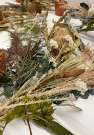 Preserved Hoop Wreath Workshop - Sorry - Sold Out