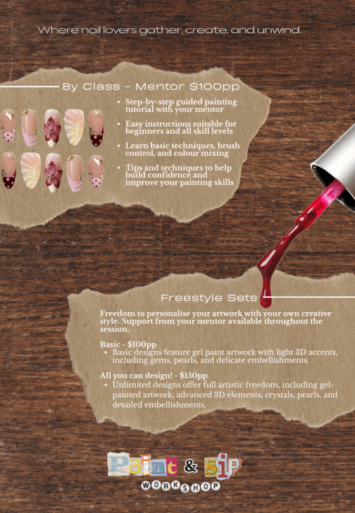 Press-on Nail Set Design Workshop