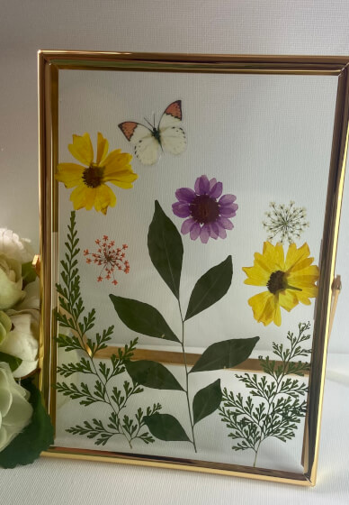 Pressed Flower Art Class