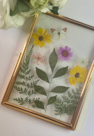 Pressed Flower Art Class
