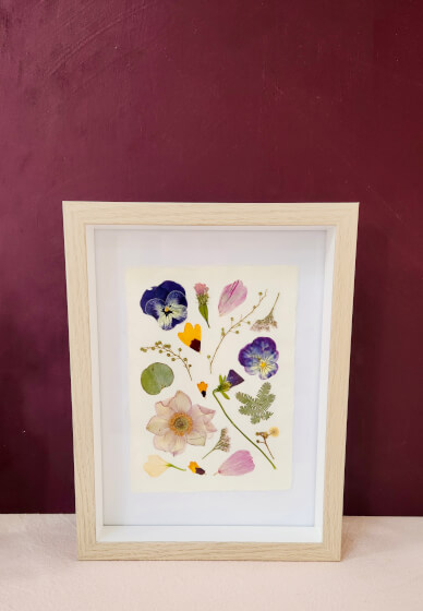 Pressed Flower Art Workshop