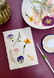 Pressed Flower Art Workshop