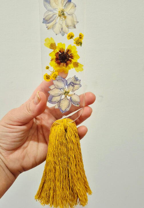 Pressed Flower Bookmark Workshop